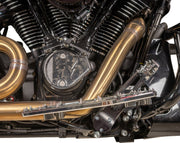 Thrashin Supply Co. Aggressor Floorboards for 1972-2025 Harley-Davidson Chrome Silver 6061 Billet Aluminium Stainless Steel Pair #TSC-2219-3