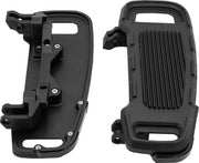 Drag Specialties Adjustable Floorboards Designed by Gilles for 2017-2025 Harley-Davidson Black 6061 T-6 Aluminium Pair