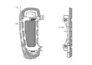 Drag Specialties Adjustable Floorboards Designed by Gilles for 2017-2025 Harley-Davidson Black 6061 T-6 Aluminium Pair #FB-B002-BD