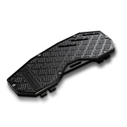 Heinz Bikes Performance Floorboards for 1980-2025 Harley-Davidson Black Bolt-On 6061 Billet Aluminium Pair #HB-PFB-B