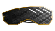 Heinz Bikes Performance Floorboards for 1980-2025 Harley-Davidson Gold Black Bolt-On 6061 Billet Aluminium Pair #HB-PFB-G