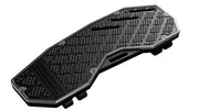 Heinz Bikes Performance Floorboards for 1980-2025 Harley-Davidson Silver Black Bolt-On 6061 Billet Aluminium Pair #HB-PFB-S