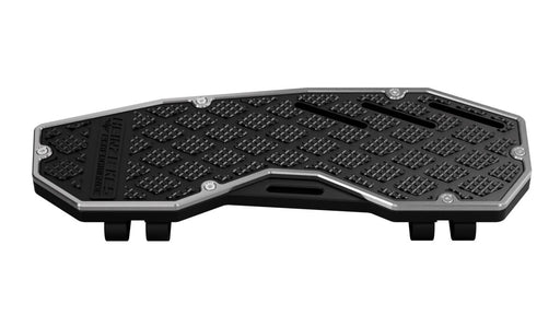 Heinz Bikes Performance Floorboards for 1980-2025 Harley-Davidson Silver Black Bolt-On 6061 Billet Aluminium Pair