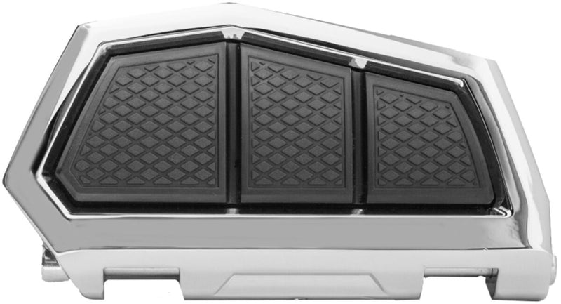 Kuryakyn Enygma Passenger Boards for 1986-2022, 2025 Harley-Davidson Floorboards Polished Aluminium Pair #KUR10026-1