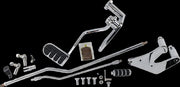 Kuryakyn Extended Forward Controls For Harley-Davidson 1991-2017 Dyna Motorcycles In Chrome #KUR9064