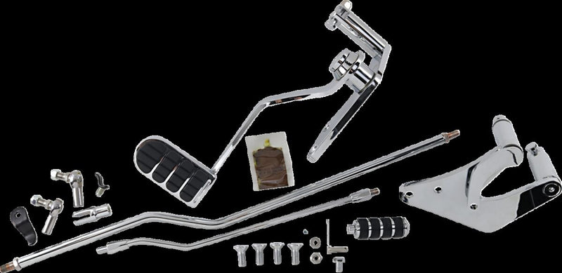Kuryakyn Extended Forward Controls For Harley-Davidson 1991-2017 Dyna Motorcycles In Chrome