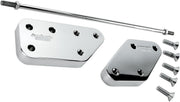 Accutronix  Extension Plate 3" Forward Control Chrome - Part #118823