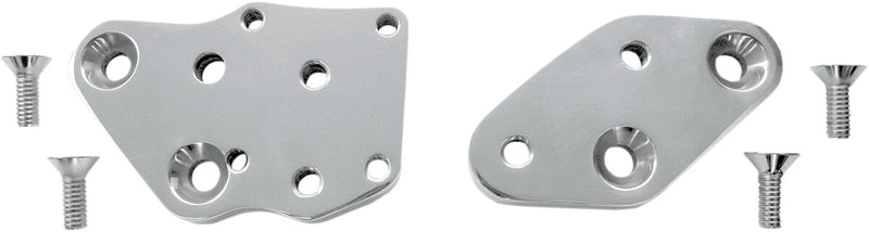 Accutronix  Adaptor Plates Kick Back Forward Controls Chrome - Part #118830