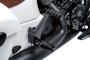 Kuryakyn Passenger Peg Mounts In Black For Indian 2014-2023 Models (Except Scout & FTR) Compatible With Chief, Chieftain & Challenger Models To Convert From Floorboards To Passenger Pegs
