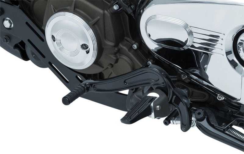 Kuryakyn Mid-Control Kit In Black For Indian 2015-2019 Scout Models (Except Bobber) #KUR8965