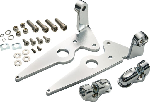 Ciro Highway Peg Mounts for Indian for 2014-2026 INDIAN Foot Peg Chrome Silver Kit