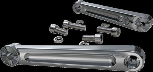 Ciro Extended Arm Upgrade Kit for 2009-2026 Harley-Davidson Extension Chrome Silver Cruise Peg