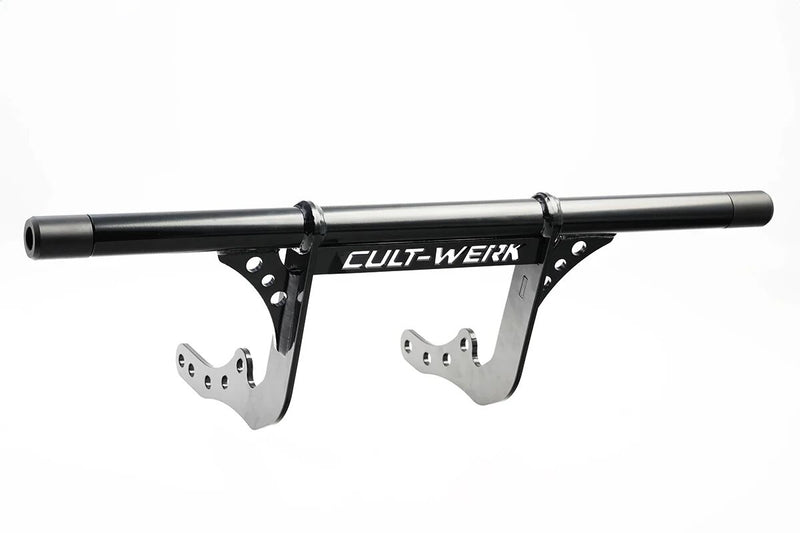 Cult Werk Crash Bar Clubstyle for 2020-2026 Harley-Davidson FXLRS Cruiser Black Front Engine Guard Stainless Steel