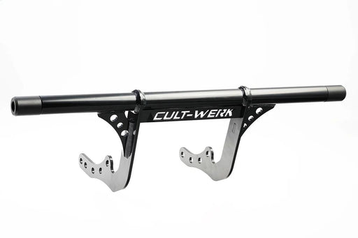 Cult Werk Crash Bar Clubstyle for 2020-2026 Harley-Davidson FXLRS Cruiser Black Front Engine Guard Stainless Steel