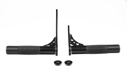 Cult Werk Crash Bar Clubstyle for 2018-2026 Harley-Davidson Cruiser Black Rear Engine Guard Stainless Steel Each
