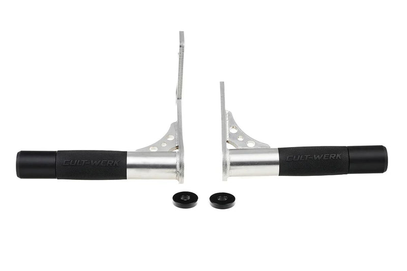 Cult Werk Crash Bar Clubstyle for 2018-2026 Harley-Davidson Cruiser Silver Rear Engine Guard Stainless Steel Each