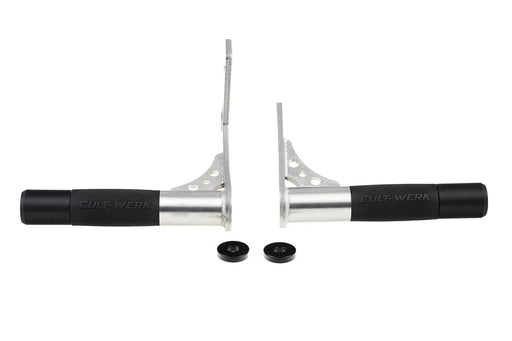 Cult Werk Crash Bar Clubstyle for 2018-2026 Harley-Davidson Cruiser Silver Rear Engine Guard Stainless Steel Each