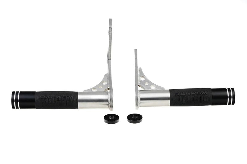 Cult Werk Crash Bar Clubstyle for 2018-2026 Harley-Davidson Cruiser Silver Rear Engine Guard Stainless Steel Each