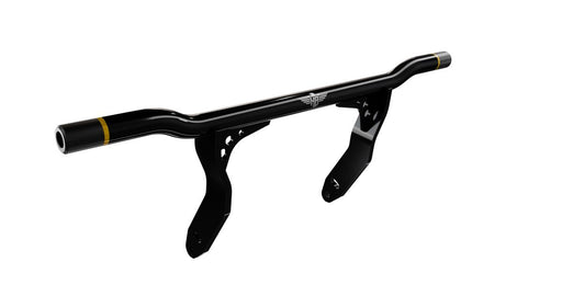 Heinz Bikes Motorcycle Crash Bar for 1982-2017 Harley-Davidson Gloss Black Bolt-On Frame Mount Aluminium