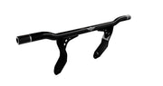 Heinz Bikes Motorcycle Crash Bar for 1982-2017 Harley-Davidson Gloss Black Bolt-On Frame Mount Aluminium #HB-PCB-FX-S