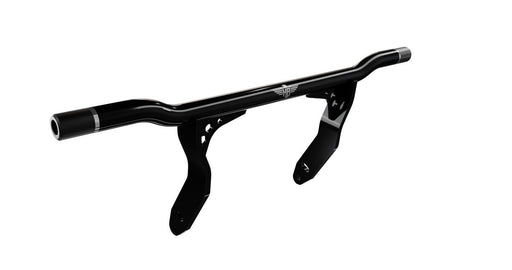 Heinz Bikes Motorcycle Crash Bar for 1982-2017 Harley-Davidson Gloss Black Bolt-On Frame Mount Aluminium #HB-PCB-FX-S