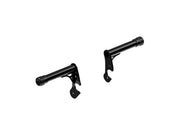 Rick's Motorcycles Rear Clubstyle Crash Bar for 2018-2024 Harley-Davidson Powder-Coated Black Frame Mount Aluminium Steel