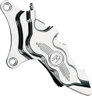 Six-Piston Differential-Bore Front Caliper Dyna,
Softail,
Classic,
Sportster,
Touring,
V-Rod