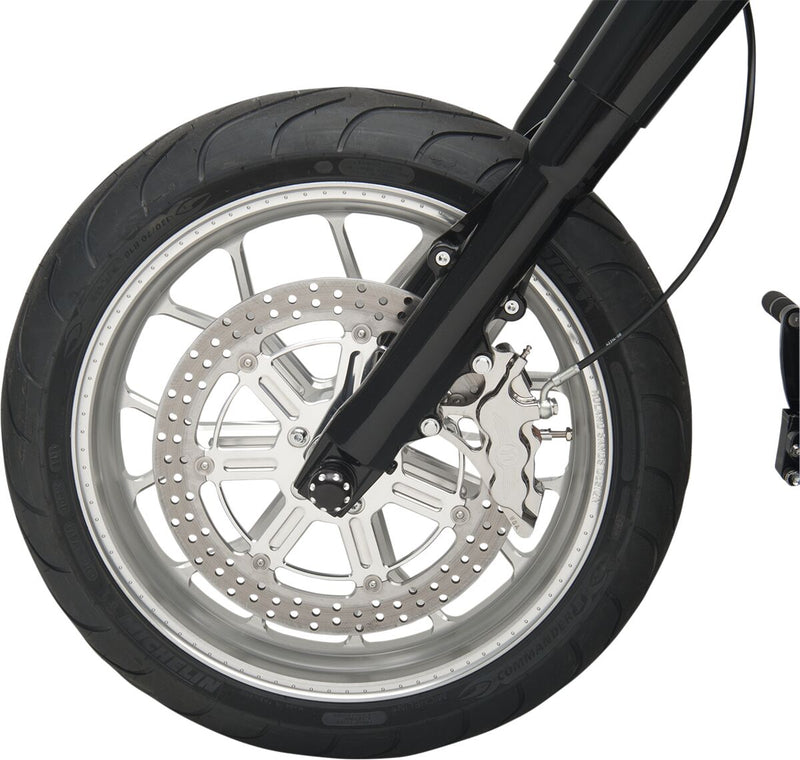 Six-Piston Differential-Bore Front Caliper Dyna,
Softail,
Classic,
Sportster,
Touring,
V-Rod
