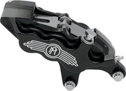 Six-Piston Differential-Bore Front Caliper Dyna,
Classic,
Sportster,
Touring,
V-Rod