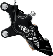 Six-Piston Differential-Bore Front Caliper Dyna,
Softail,
Classic,
Sportster,
Touring,
V-Rod