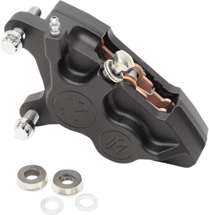 Four-Piston Differential-Bore Caliper Dyna,
Softail,
Classic,
Sportster,
Touring,
V-Rod