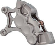 Arlen Ness 14 in. Front Titanium Left 6 Piston Brake Caliper for Various Various Harley-Davidson Motorcycles (See Fitment List) #02-206