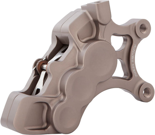 Arlen Ness 14 in. Front Titanium Right 6 Piston Brake Caliper for Various Various Harley-Davidson Motorcycles (See Fitment List)