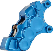 Arlen Ness 11.8 in. Front Right Blue 6-Piston Brake Caliper for Various Various Harley-Davidson Motorcycles (See Fitment List) #02-227