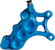 Arlen Ness 11.8 in. Front Right Blue 6-Piston Brake Caliper for Various Various Harley-Davidson Motorcycles (See Fitment List) #02-227