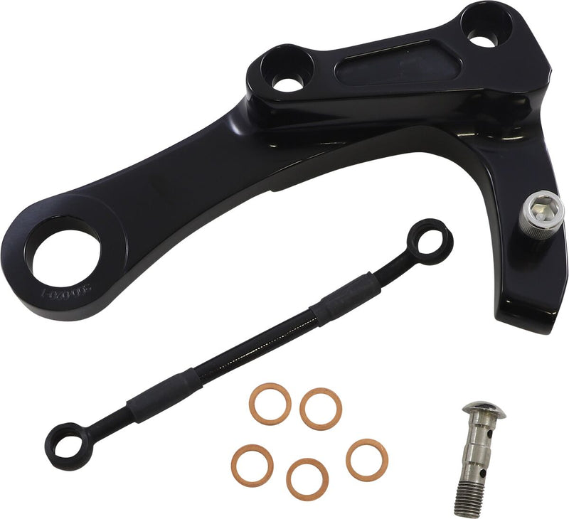 Arlen Ness Rear Brake Caliper Bracket Kit for 2018-2026 Harley-Davidson Softail Motorcycles #300-020