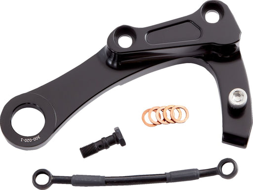 Arlen Ness Rear Brake Caliper Bracket Kit for 2018-2026 Harley-Davidson Softail Motorcycles