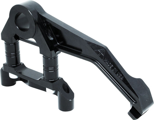 Alloy Art Black Multi Brake Caliper Mount for 2009-2026 Harley-Davidson Touring Motorcycles