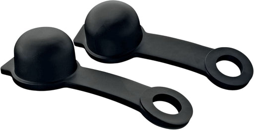 Goodridge Bleeder Nipple Caps Black Rubber Pair #BN-CAP-2