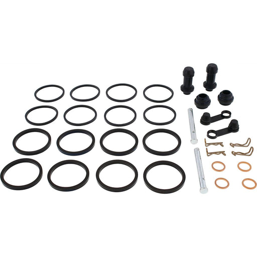 All Balls BRAKE CALIPER PARTS for 2023-2024 YAMAHA XTZ 700 Rebuild Kit Black Silver Standard Front Left Front Right Copper Rubber