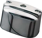 Kuryakyn Rear Master Cylinder Covers In Chrome For Harley-Davidson Touring, Trike & Softail Motorcycles #KUR9128