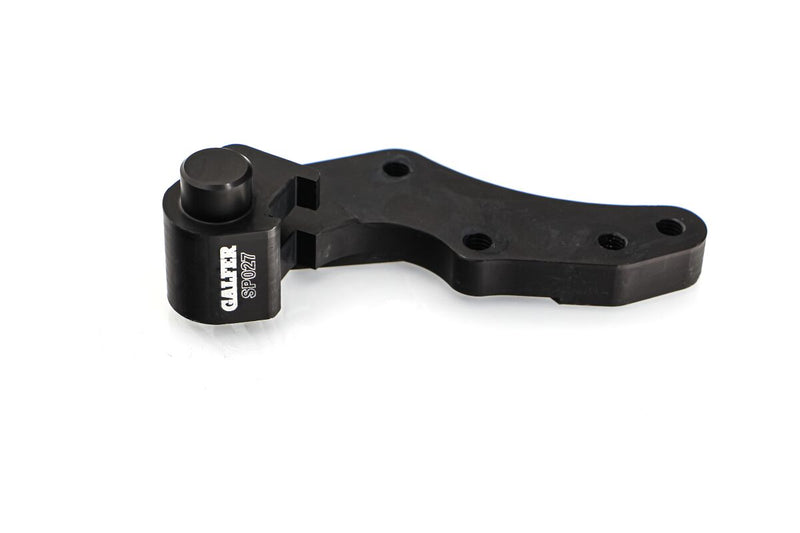 Galfer Brake Caliper Relocation Bracket for 2018-2020 GAS GAS Black Oversize Front Billet Aluminium