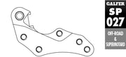 Galfer Brake Caliper Relocation Bracket for 2018-2020 GAS GAS Black Oversize Front Billet Aluminium Each