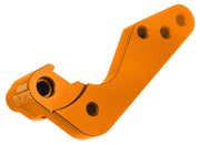 Galfer Brake Caliper Relocation Bracket Orange Oversize Front Billet Aluminium