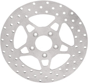EBC FSD Series Stainless Steel Front Brake Rotor for Big Twins for 2000-2017 Harley-Davidson Machined Solid One Piece (Fixed) Wide Band