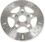 EBC FSD Series Stainless Steel Front Brake Rotor for Big Twins for 2000-2017 Harley-Davidson Polished 5-Button Two Piece (Floating) Wide Band