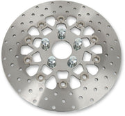EBC Custom Stainless Steel Rear Brake Rotor for 1987-1999 Harley-Davidson Silver Wide Band Two Piece (Floating) #RSD019