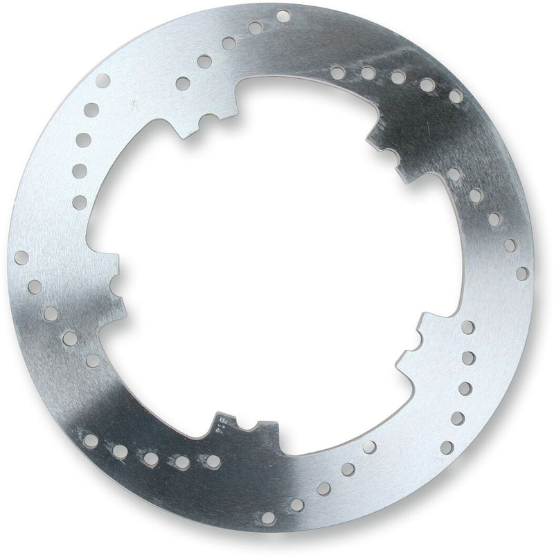 EBC Brake Rotor for Harley-Davidson for 2002-2005 Harley-Davidson Unfinished Standard Front One Piece (Fixed) Stainless Steel #MD514RS