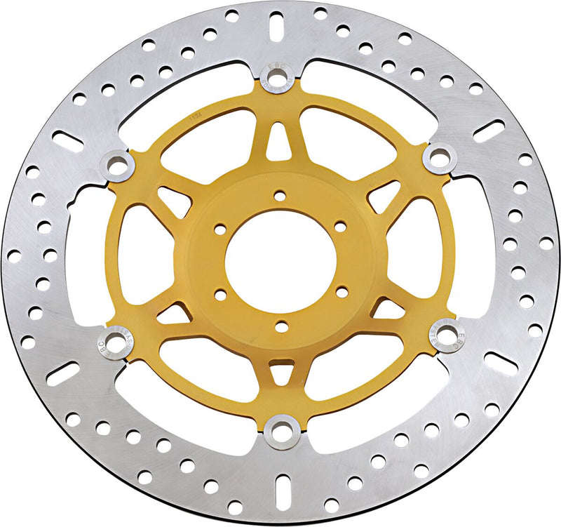 EBC MD Series Pro-Lite Contour X Brake Rotor for 1998-1999 HONDA CBR 900 RR Yellow Front Left Two Piece (Floating)