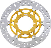 EBC MD Series Pro-Lite Contour X Brake Rotor for 2001-2007 HONDA Polished Yellow Front Two Piece (Floating) Steel